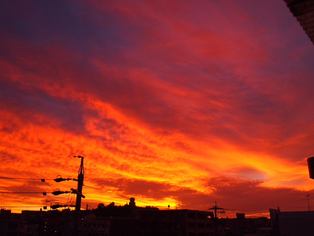 朝焼け